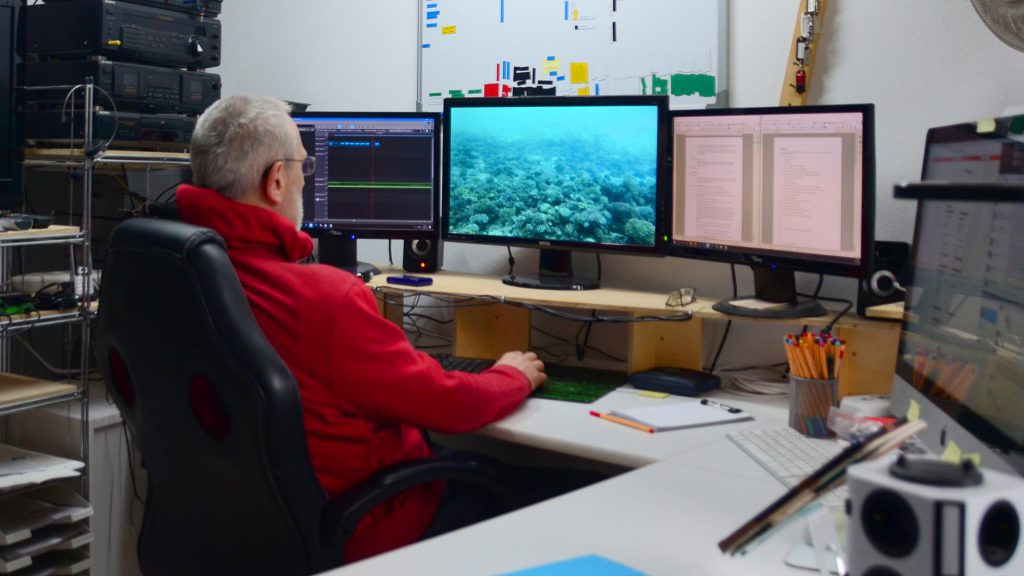 Bernd Strassel in seinem Büro
