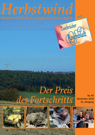 Herbstwind Nr. 49 – Ausgabe November 2018