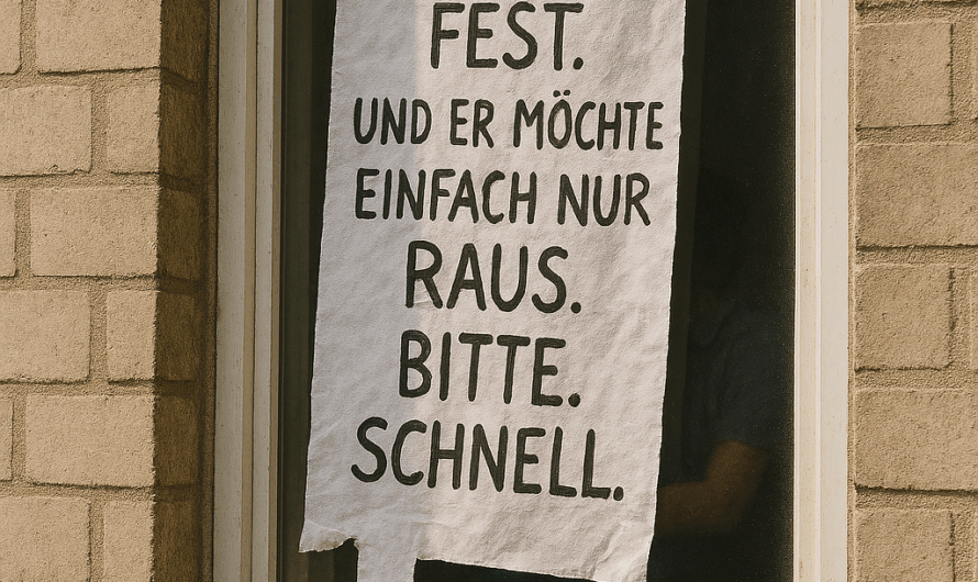 Eingeschlossen auf der Toilette – eine ganz normale Katastrophe